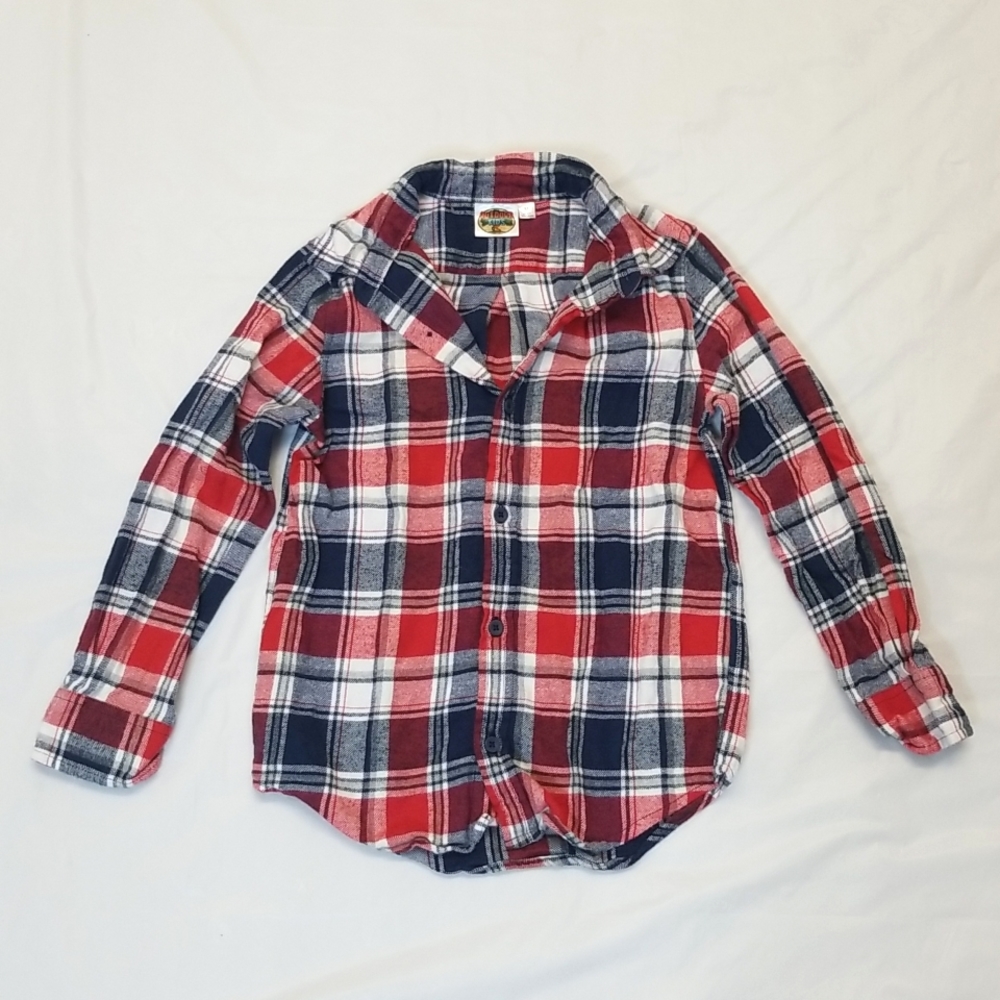 Outdoor Kids Plaid Shirt